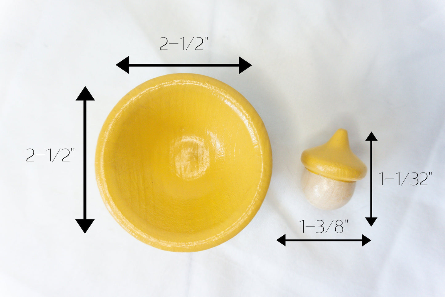 acorn bowls measurements