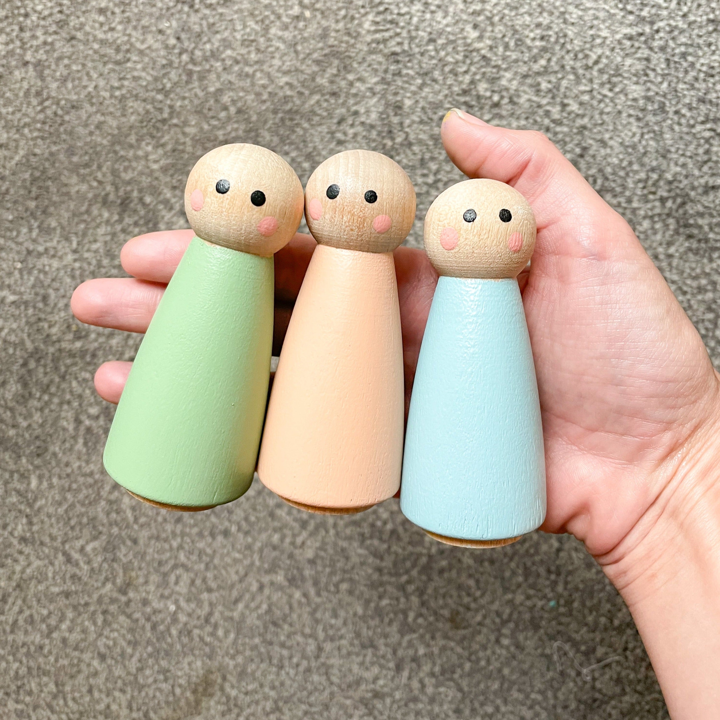 Jumbo peg dolls online